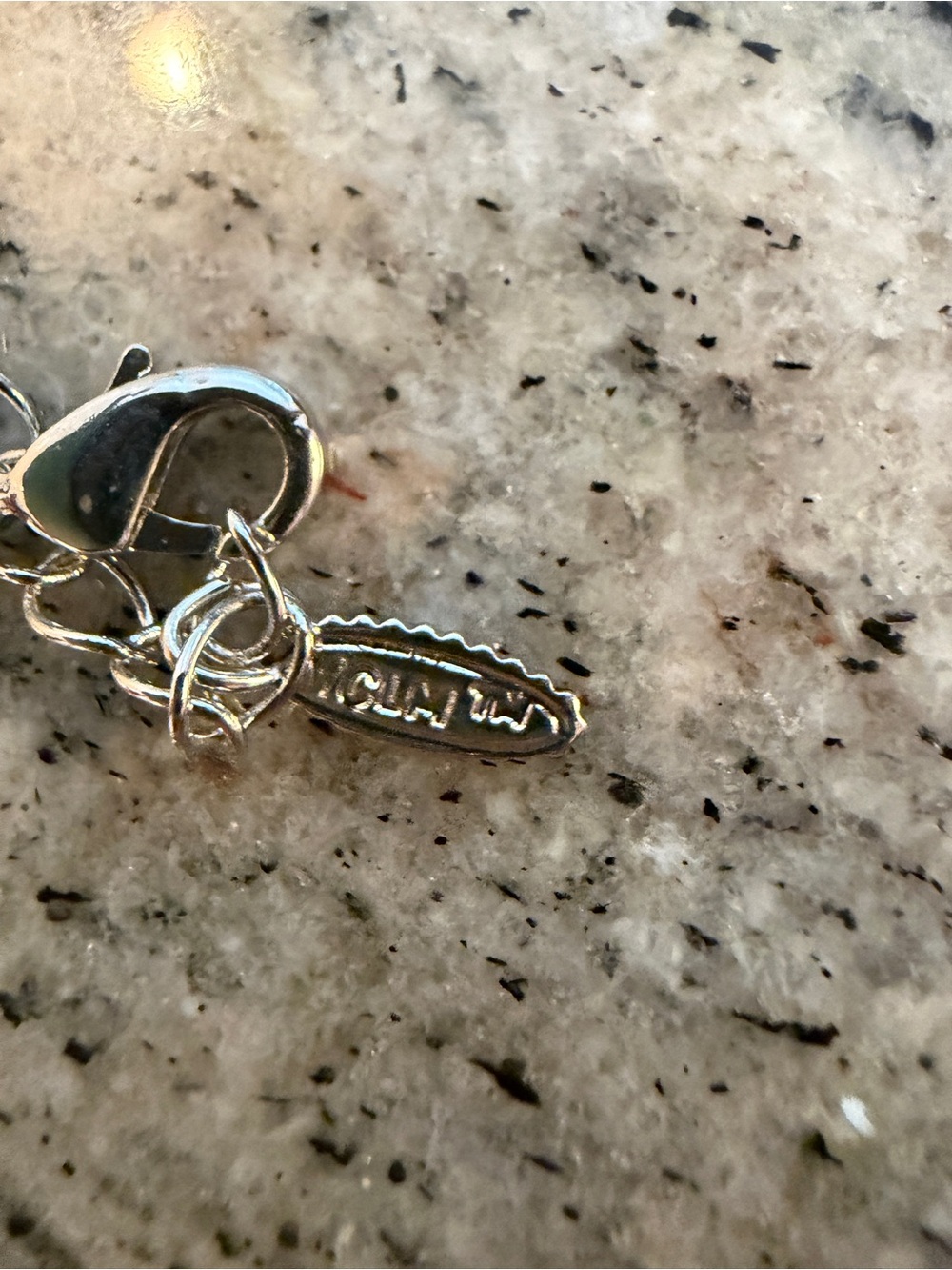 Women’s Silver Link Charm Bracelet - Silver - Picture 4 of 4